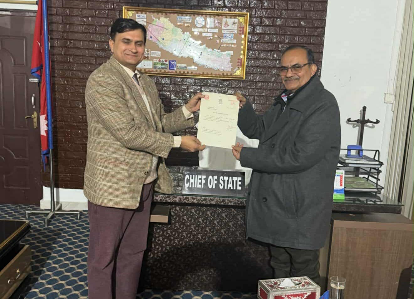 मधेश प्रदेशको मुख्य न्यायाधिवक्तामा डा.सिंह नियुक्त 